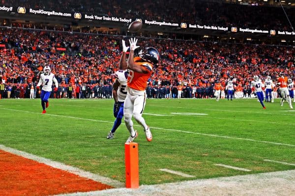 Broncos rule out WR Marvin Mims Jr. (foot) for Sunday