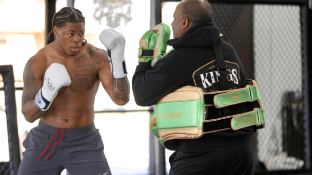 Lions' Jahmyr Gibbs training with MMA legend Rafael Cordeiro