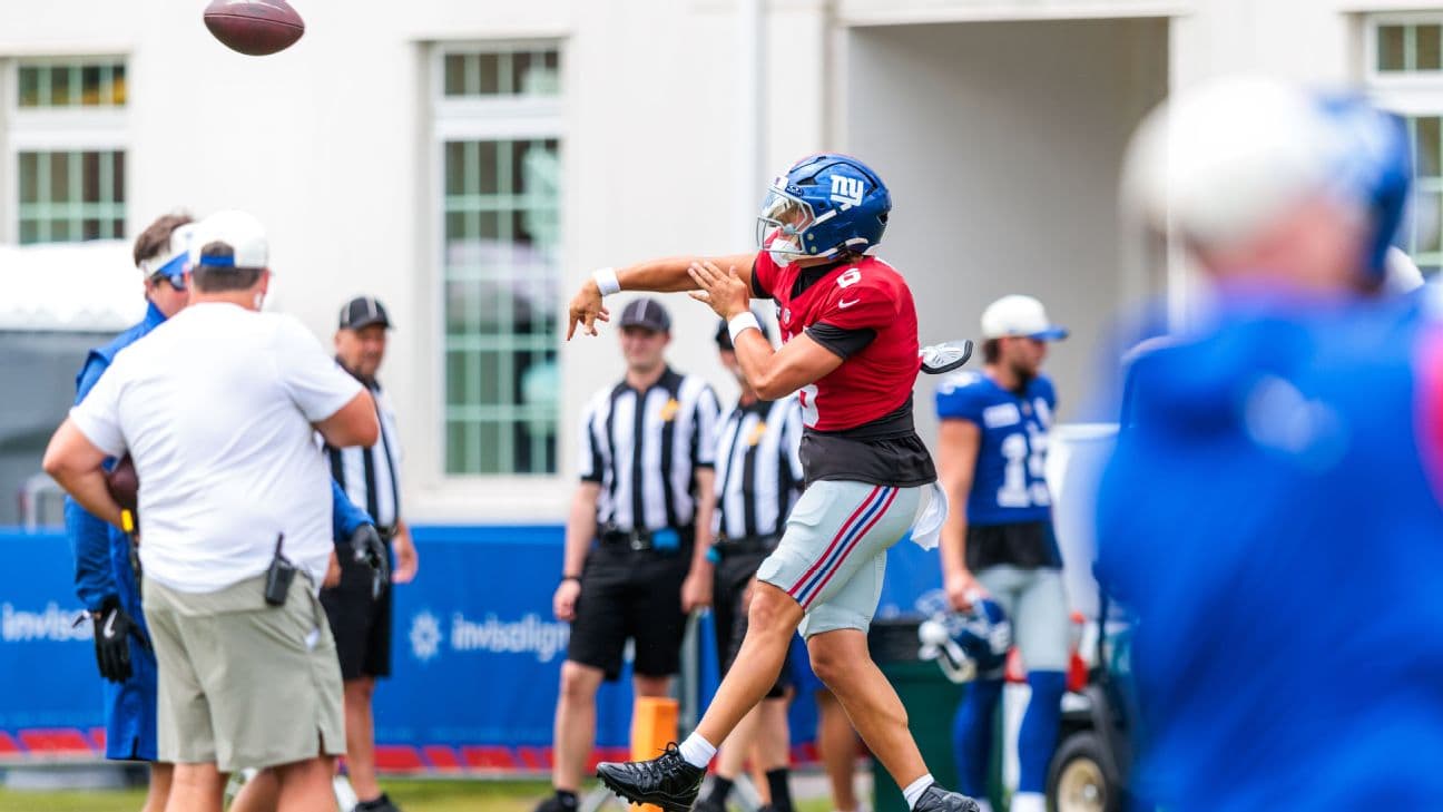 2026 New York Giants training camp: Latest intel, updates