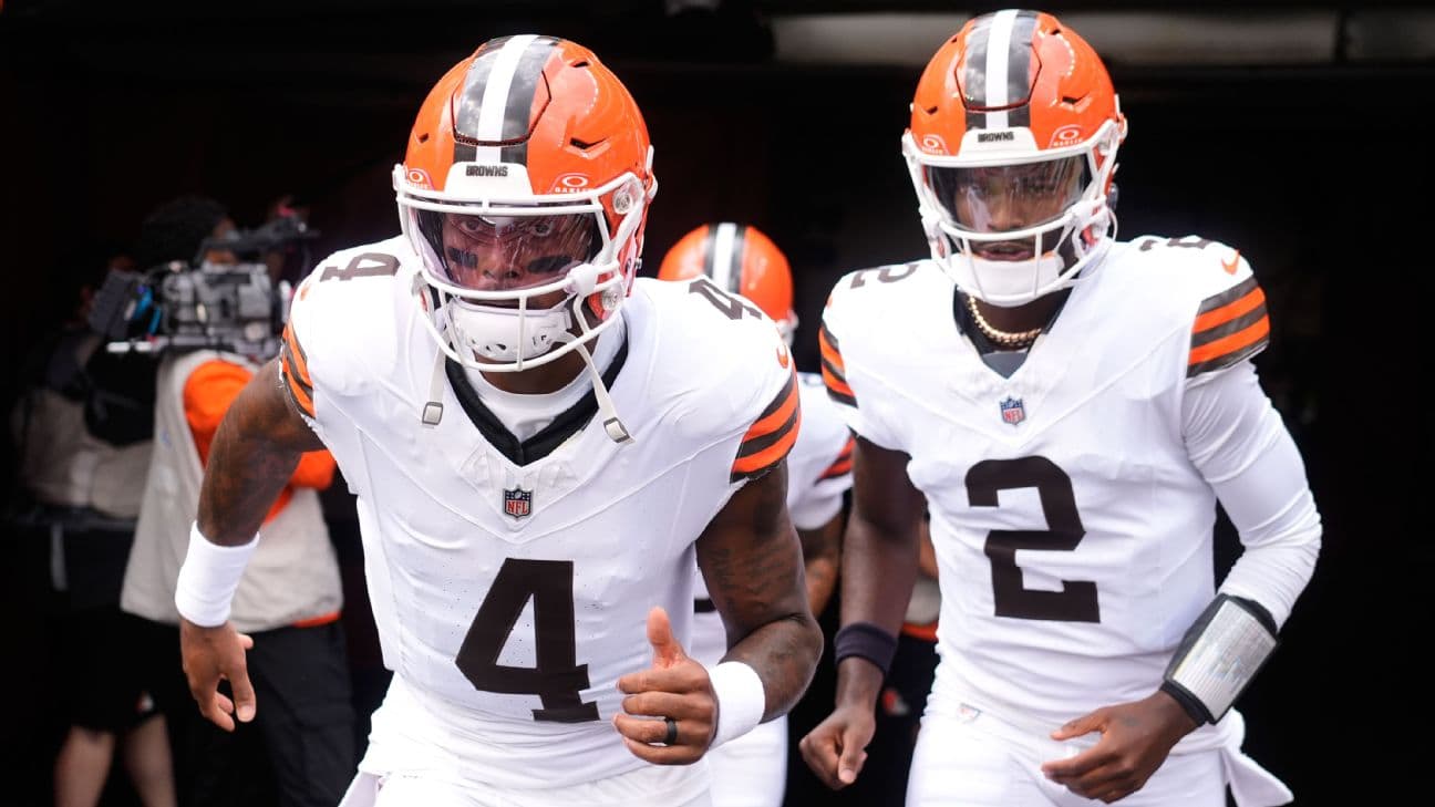Browns expected to evaluate QB situation ahead of Week 3
