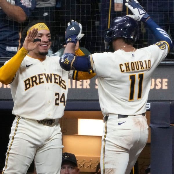 Jackson Chourio's Ninth-Inning Homer Lifts Brewers Over Cubs
