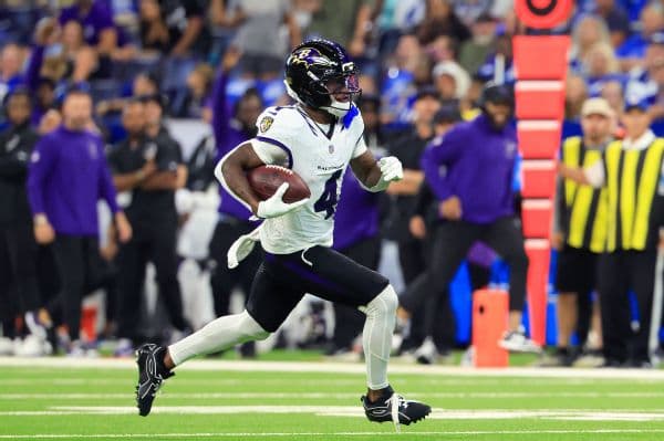 Ravens' Zay Flowers downgraded to out because of hamstring injury