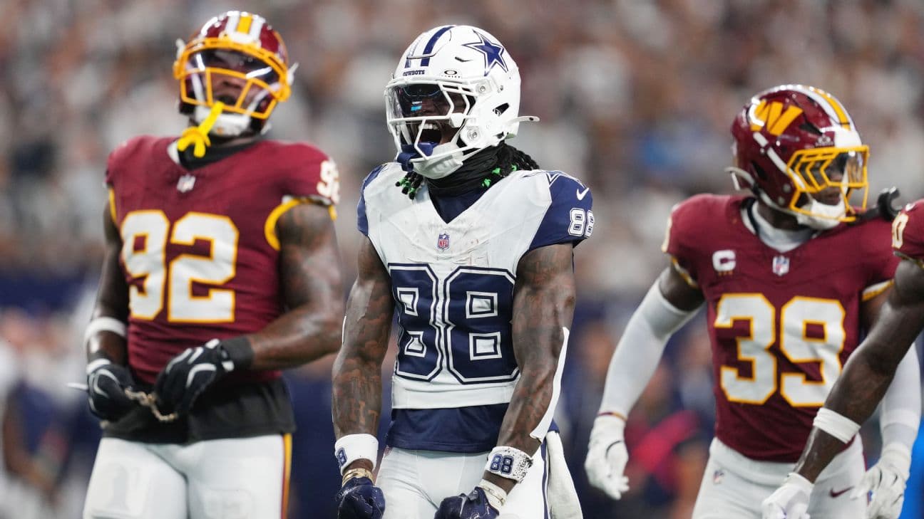 Week 2 winners and losers: Jaxon Smith-Njigba, CeeDee Lamb shine; Bijan Robinson struggles