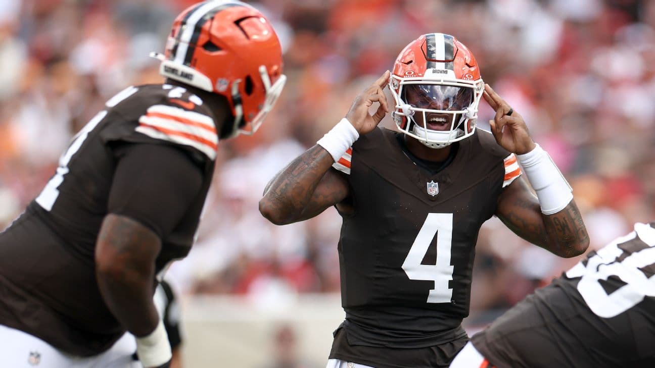 Deshaun Watson balls out in Browns win with job on line