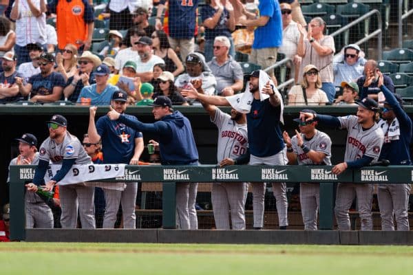 Astros clinch AL West title with worst record for first-place team
