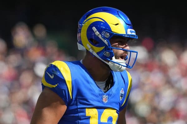 Rams Coach McVay Says Nacua Injury Not Long-Term Threat